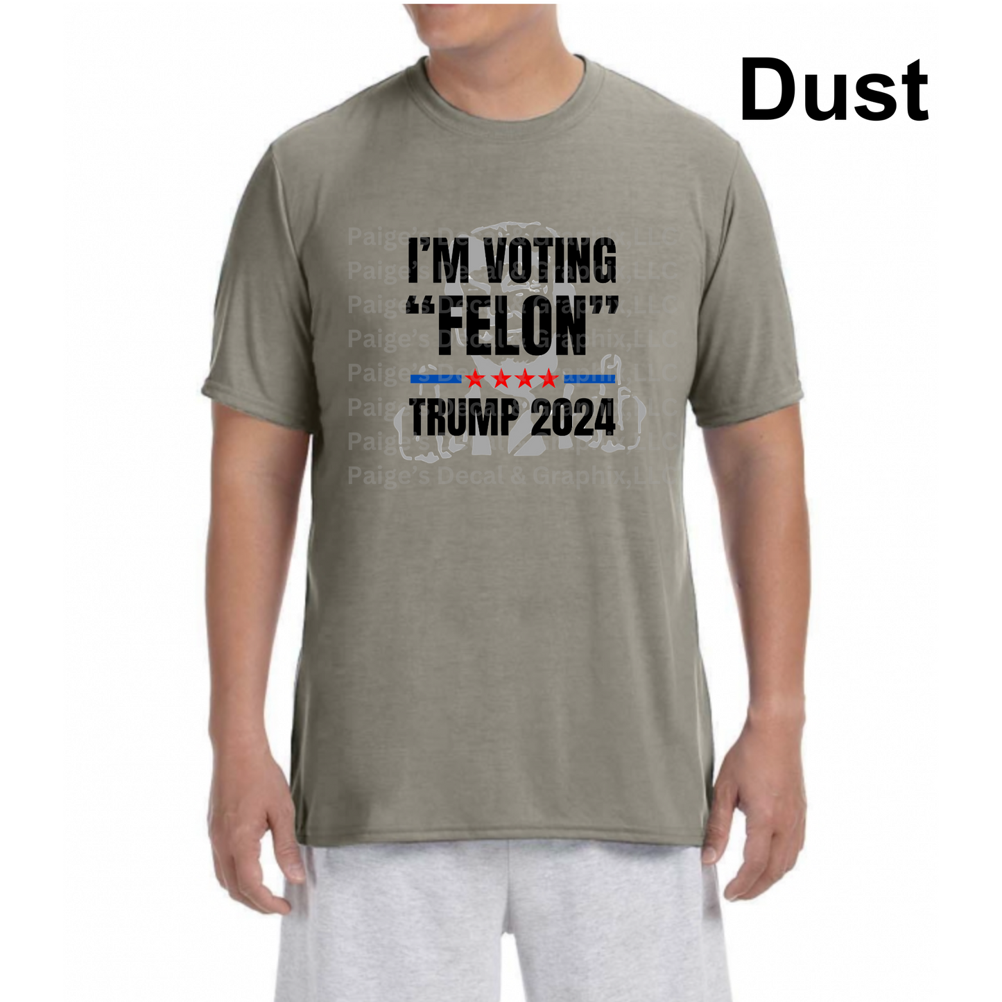 I'm Voting Felon Short Sleeve Crewneck