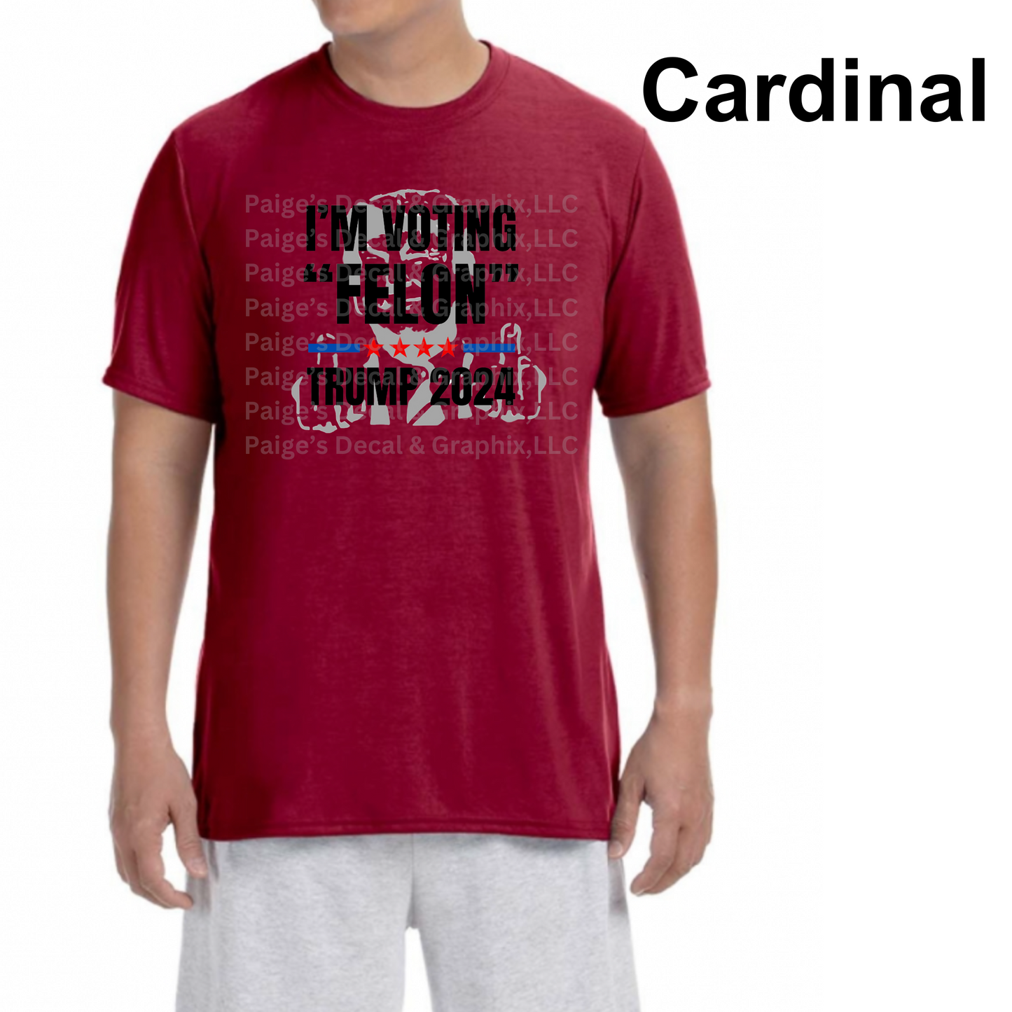 I'm Voting Felon Short Sleeve Crewneck