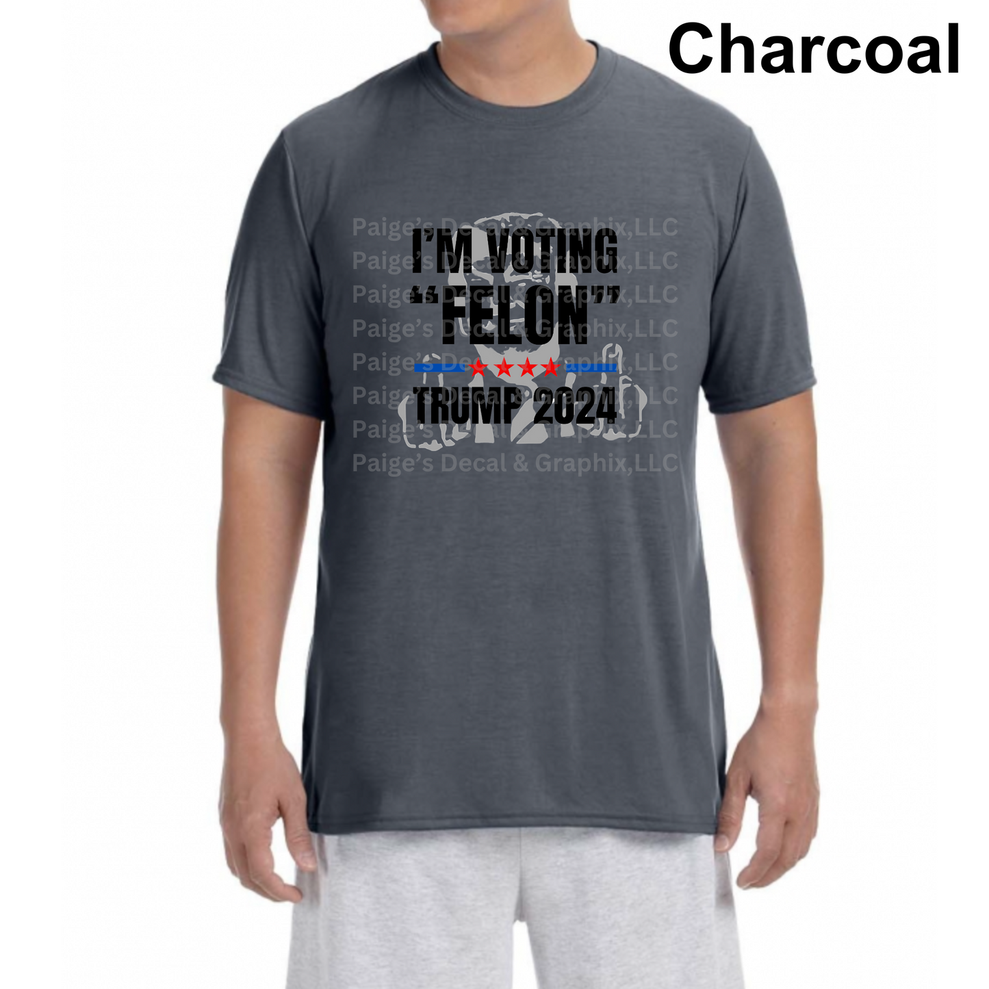I'm Voting Felon Short Sleeve Crewneck
