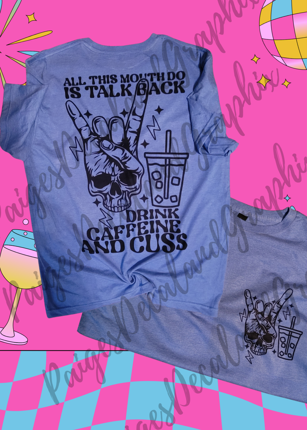 Caffeine and Cuss T-Shirt