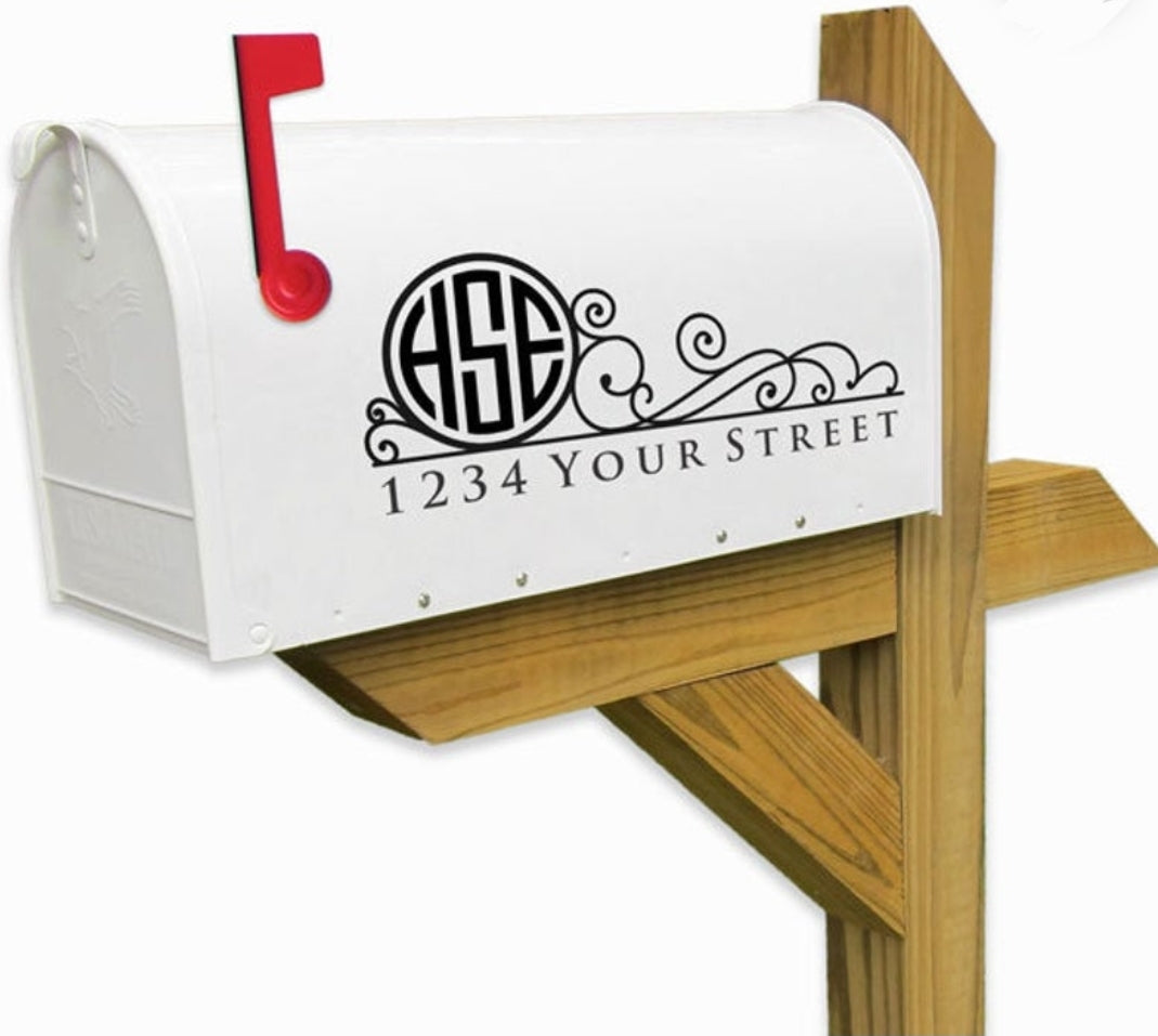 Custom Mailbox Sticker