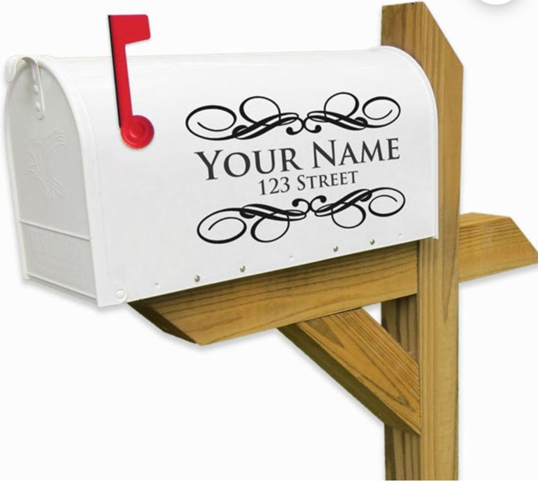 Custom Mailbox Sticker